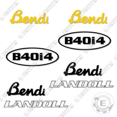 Fits Landoll Bendi B40-i4 Decal kit Forklift