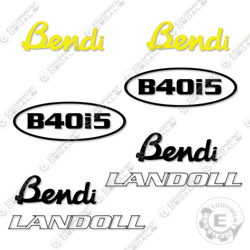 Fits Landoll Bendi B40-i5 Decal kit Forklift