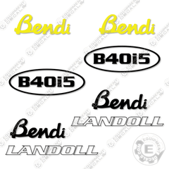Fits Landoll Bendi B40-i5 Decal kit Forklift