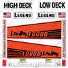 Image of LeeBoy 1000B Decal Kit Paver - Aftermarket Kit