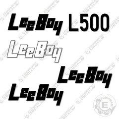 Fits LeeBoy L500 Decal Kit Tack Tank Trailer
