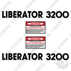 Fits Liberator 3200 Decal Kit Crane Truck