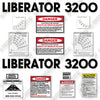 Image of Fits Liberator 3200 Decal Kit Crane