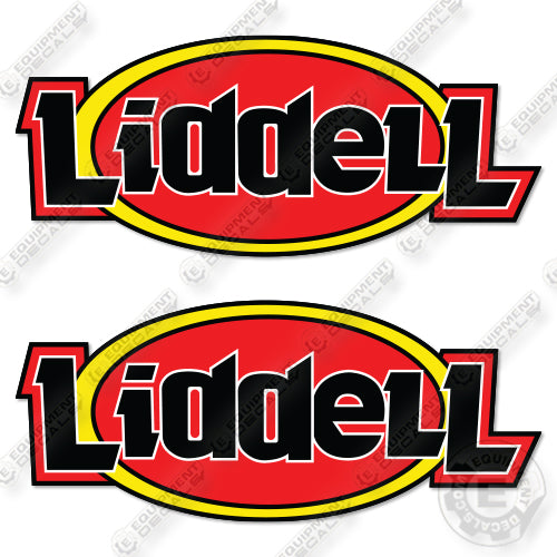 Fits Liddell Trailer 15 inch Logos Decal Kit Trailer