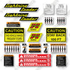 Image of Lightning Loader HL3 Decal Kit Truck Loader - Aftermarket Kit