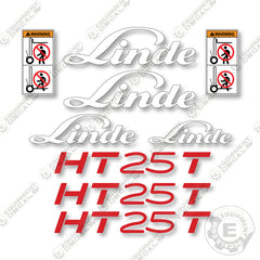 Linde HT25T Decal Kit Forklift - Aftermarket Kit