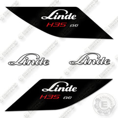 Fits Linde H35 Decal Kit Forklift