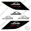 Image of Fits Linde H35 Decal Kit Forklift