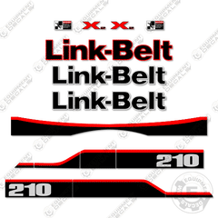 Fits Link-Belt 210X2 Decal Kit Excavator