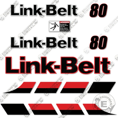 Fits Link-Belt 80 Decal Kit Excavator