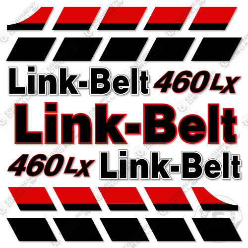 Fits Link-Belt 460LX Decal Kit Excavator
