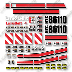 Link-Belt HTC86110 Decal Kit Crane - Aftermarket Kit