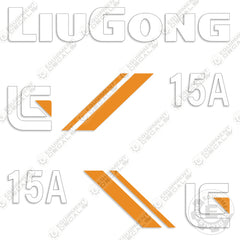 Fits Liugong 15A Decal Kit Fork Lift
