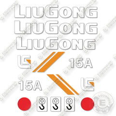 Liugong 15A Decal Kit Forklift- Aftermarket Kit