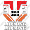 Image of Liugong 388B Decal Kit Compact Track Loader- Aftermarket Kit