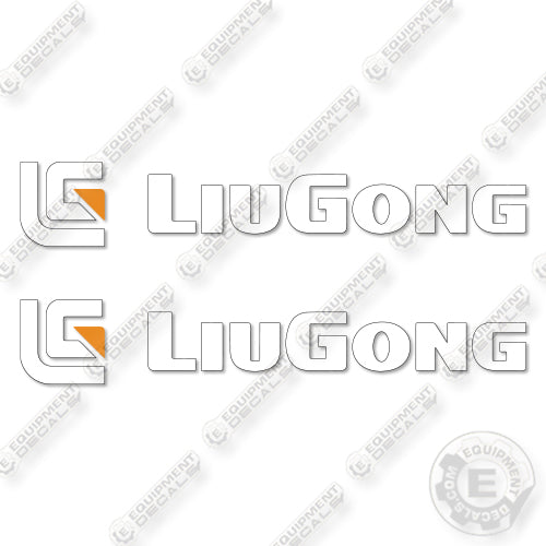 Liugong Logo Decal Kit Pallet Jack- Aftermarket Kit