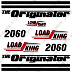 Fits Load King 2060 Belly Dump Trailer Decal Kit