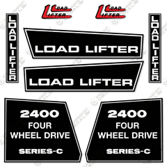 Fits Load-Lifter 2422-6D Decal Kit Rough Terrain Forklift