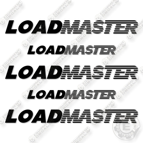 Loadmaster Inspection Logo Fits Loadmaster Logo Decal Kit Garbage Truck – Equipment Decals