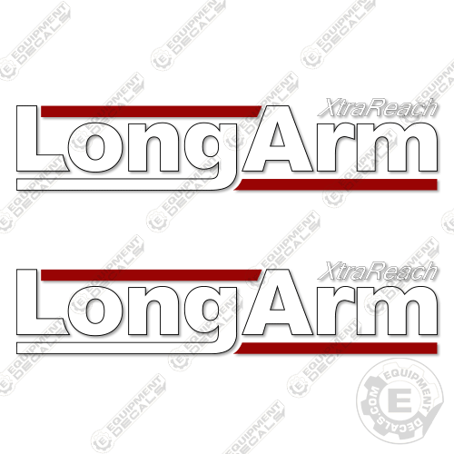 Arm Ride Decal Fits LongArm Decal Kit (Set of 2) – Equipment Decals