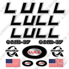 Fits LULL 644B-37 Decal Kit Telehandler Forklift