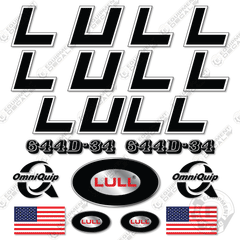 Fits LULL 644D-34 Decal Kit Telehandler Forklift