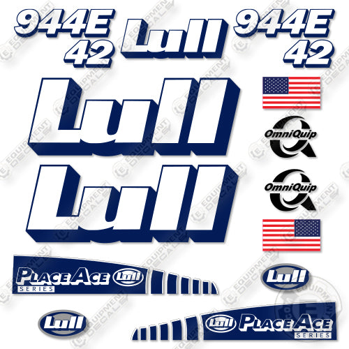 Fits LULL 944E-42 Space Ace Decal Kit Telehandler