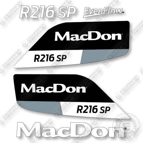 Macdon R216 SP Decal Kit Header - Aftermarket Kit
