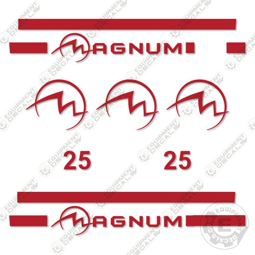 Fits Magnum 25 Decal Kit Generator