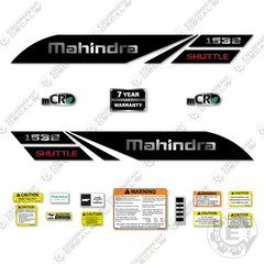 Fits Mahindra 1538 Decal Kit Tractor