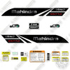 Image of Mahindra 1640 Shuttle Decal Kit Tractor - Aftermarket Kit