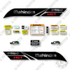 Image of Mahindra 2555 Decal Kit Tractor - Aftermarket Kit