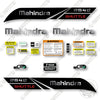 Image of Mahindra 2645 Decal Kit Tractor - Aftermarket Kit