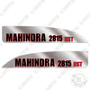 Image of Fits Mahindra 2815 HST Decal Kit Tractor - Silver Metallic!