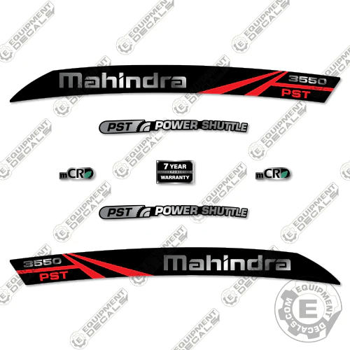 Fits Mahindra 3550 PST Decal Kit Tractor