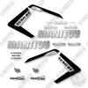 Image of Manitou 1650RT Decal Kit Compact Track Loader - Aftermarket Kit