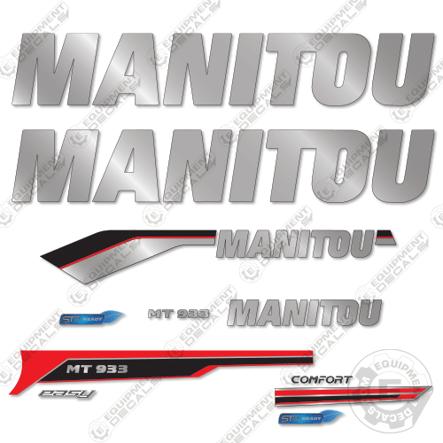 Fits Manitou MT733 Decal Kit Telescopic Forklift