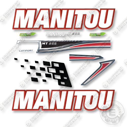 Manitou MT932 Decal Kit Forklift - Aftermarket Kit
