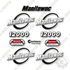 Image of Manitowoc 12000 Decal Kit Crane - Aftermarket Kit