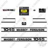 Image of Fits Massey Ferguson 1045 Decal Kit Tractor Hood