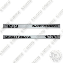 Massey Ferguson 1233 Decal Kit Tractor- Aftermarket Kit