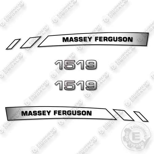 Fits Massey Ferguson 1519 Tractor Decal Kit