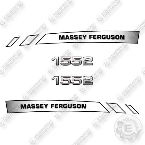 Fits Massey Ferguson 1552 Tractor Decal Kit