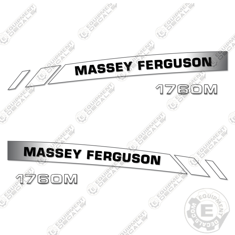 Ferguson Decals Fits Massey Ferguson 1760M Decal Kit Tractor – Equipment Decals