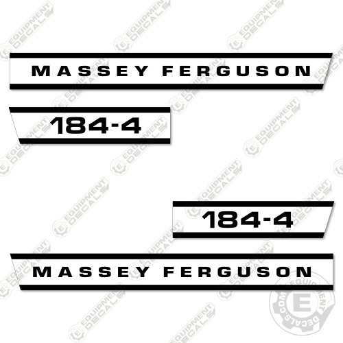 Fits Massey Ferguson 184-4 Decal Kit Tractor