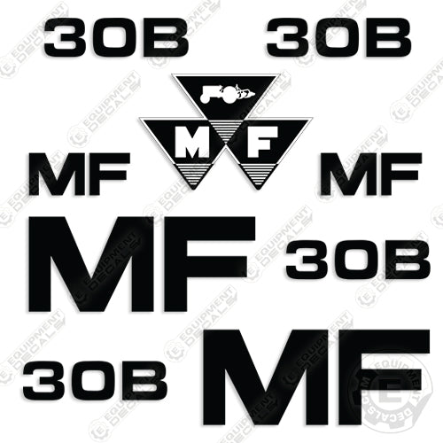 Fits Massey Ferguson 30B Decal Kit Tractor