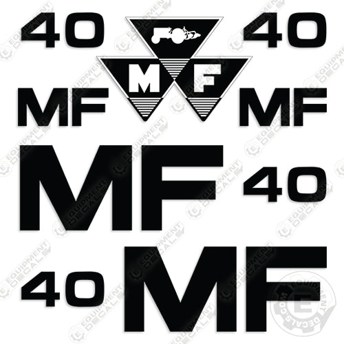 Fits Massey Ferguson 40 Decal Kit Tractor