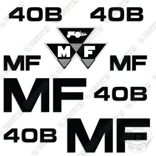Fits Massey Ferguson 40B Decal Kit Tractor
