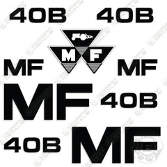 Fits Massey Ferguson 40B Decal Kit Tractor