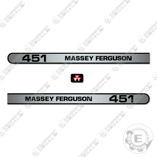 Fits Massey Ferguson 451 Decal Kit Tractor - WITH CAB